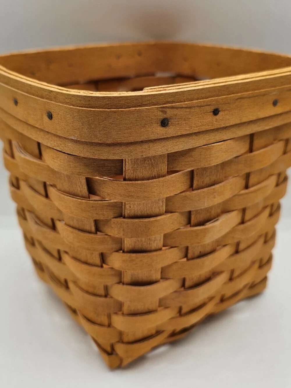 Longaberger 2000 Square Basket 6